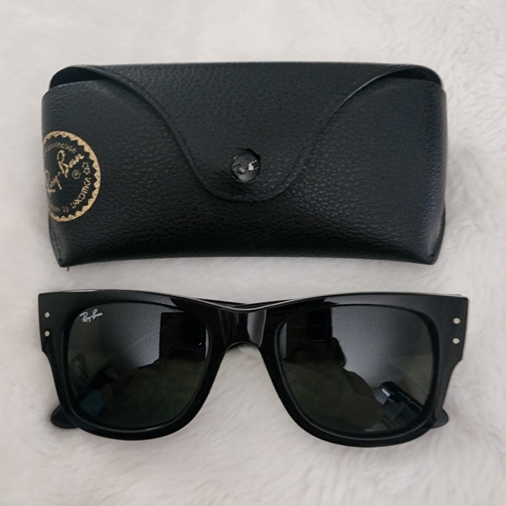 Ray-Ban 0840 Classic Black Sunglasses with Case